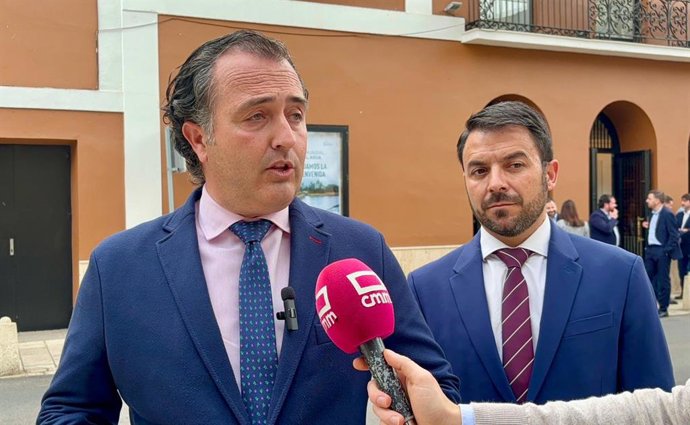 El presidente de Vox en las Cortes de Castilla-La Mancha David Moreno