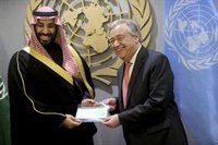 Guterres y el príncipe heredero saudí hablan sobre la situación en Gaza