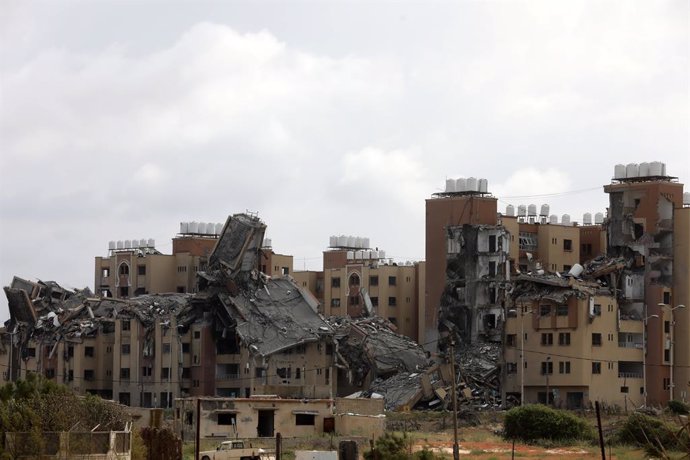 Edificis destruïts a la Franja de Gaza