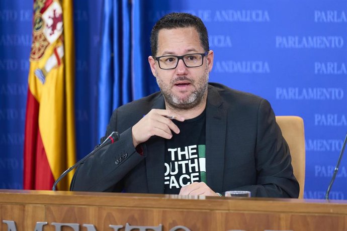 El portavoz de Adelante Andalucía, José Ignacio García