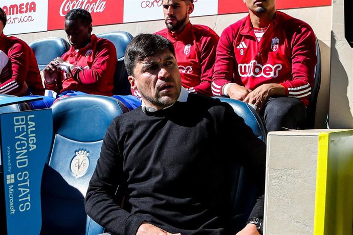 Alexander Medina durante un partido del Granada en LaLiga EA Sports 2023-2024