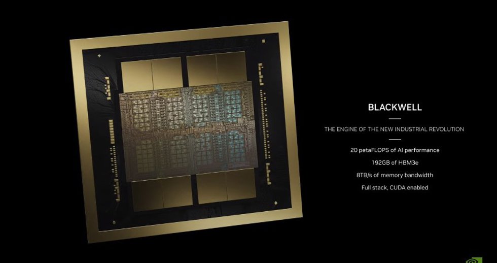 La nueva arquitectura Blackwell de Nvidia.