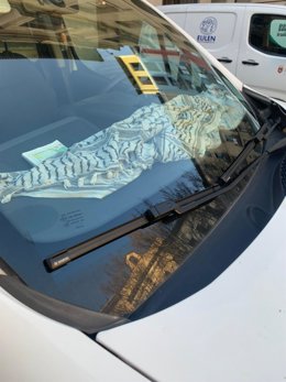 Imagen del vehículo municipal.