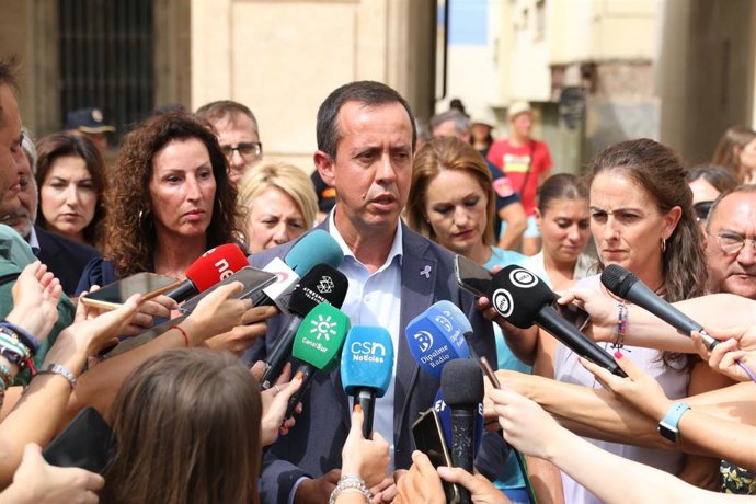 Archivo - El subdelegado de la Junta de Andalucía en Almería, José María Martín. 