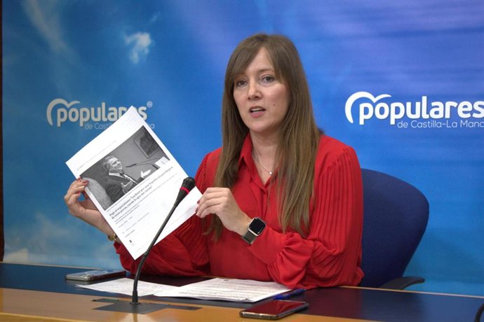 La diputada del PP en las Cortes de C-LM Tania Andicoberry.