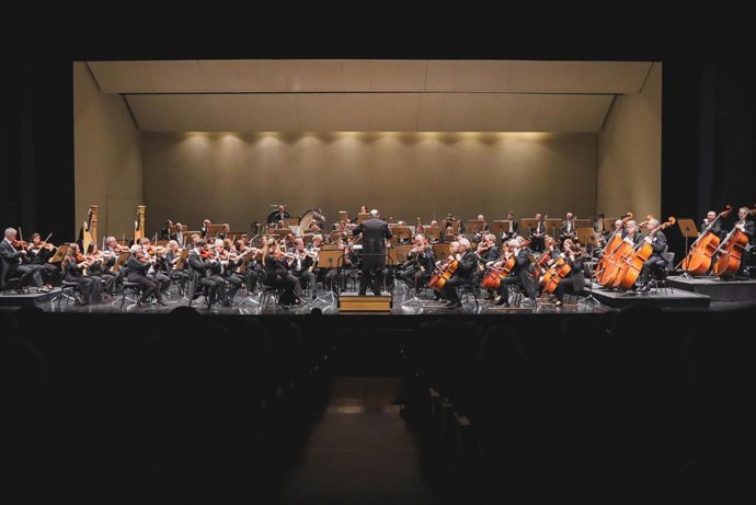 La Real Orquesta Sinfónica de Sevilla en uno de sus conciertos