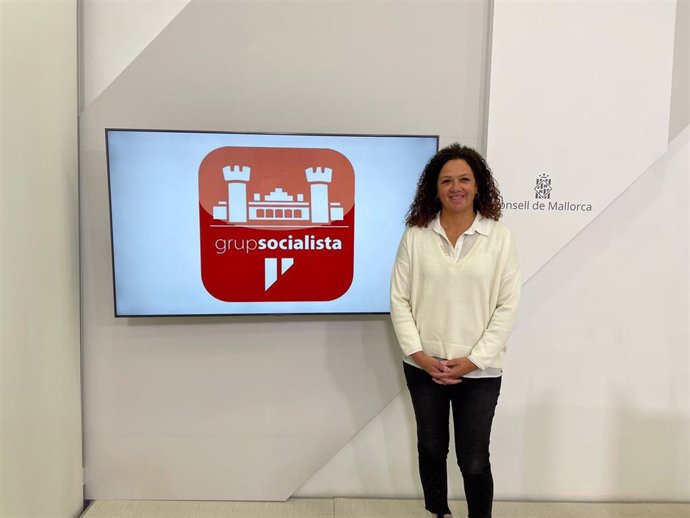 La portavoz socialista en el Consell de Mallorca, Catalina Cladera.