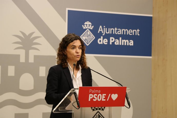 La portavoz del PSOE Palma, Rosario Sánchez.