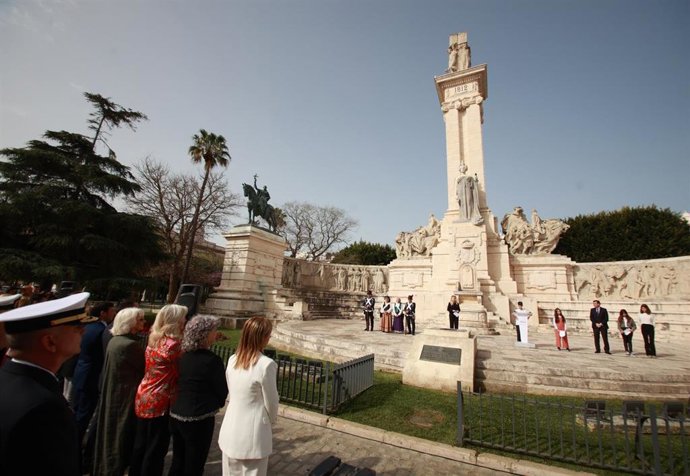 Homenaje del Ayuntamiento a la Constitución de 1812.