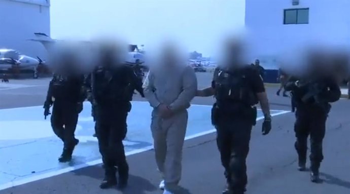 Archivo - Entrega a Estados Unidos del jefe de seguridad de 'El Chapo' Guzmán, Jorge Iván Gastelum Ávila, alias 'El Cholo Iván'