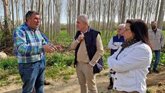 Foto: Samper afirma que el recrecimiento de Yesa "es primera vía de solución" para evitar afecciones en las crecidas del Ebro