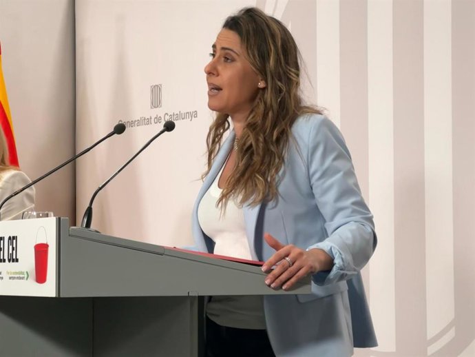 La portavoz del Govern, Patrícia Plaja