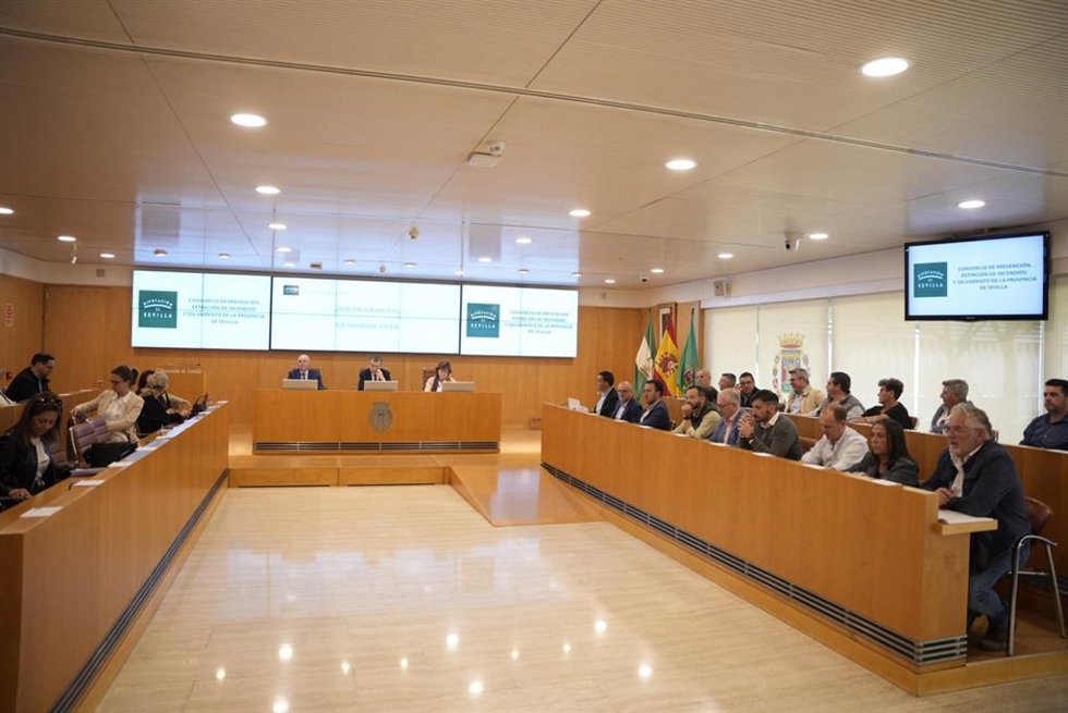 Reunión de los órganos de gobierno del Consorcio provincial de Bomberos