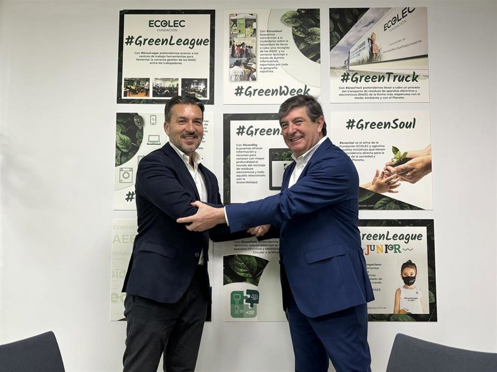 Fundación Ecolec y ACEMA renuevan su acuerdo para la gestión de residuos de aparatos eléctricos y electrónicos