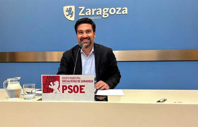 El concejal del grupo municipal del PSOE en el Ayuntamiento de Zaragoza, Horacio Royo