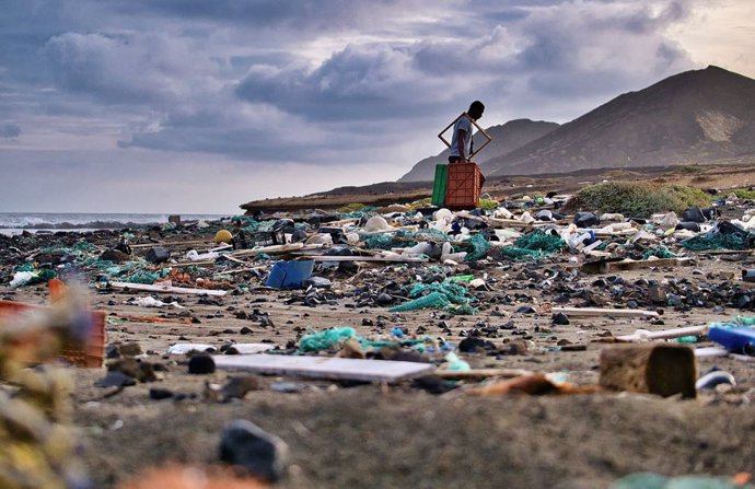 Contaminación plástica en Cabo Verde