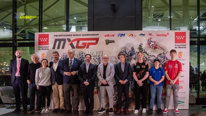 Presentación Gran Premio de España de Motocross en intu Xanadú