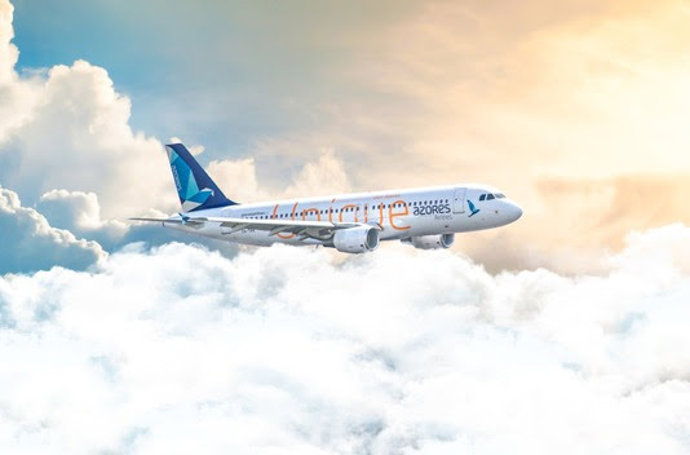 Archivo - Avión de Azores Airlines