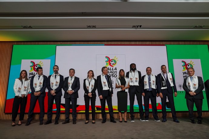 Presentación de la candidatura conjunta de Marruecos, Portugal y España para albergar la Copa Mundial de la FIFA 2030.