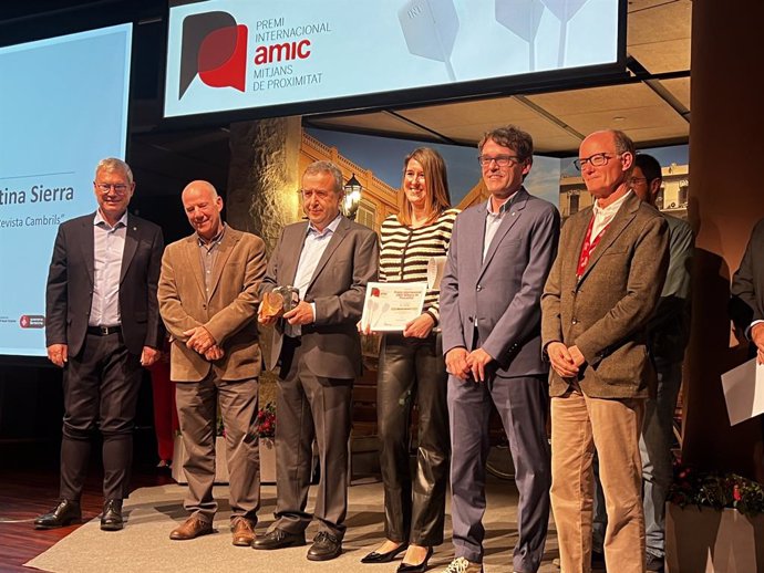 AMIC entrega el Premi Internacional a 'The Outlier Media' (EEUU) y al danés 'Der Nordschleswiger'
