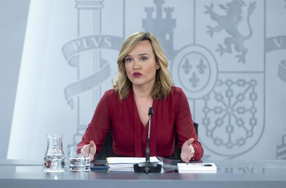 La ministra de Educación, Formación Profesional y Deporte, Pilar Alegría,