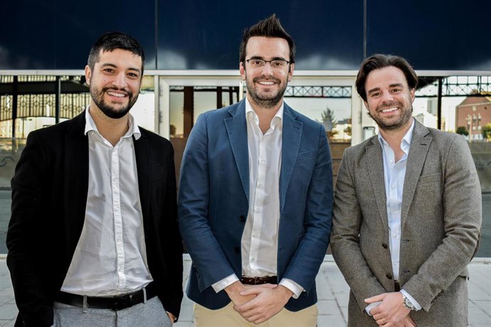 Los socios fundadores de Imperia, Álvaro Bernabé, Sergio Alemany y José Tomás Carrascoso.