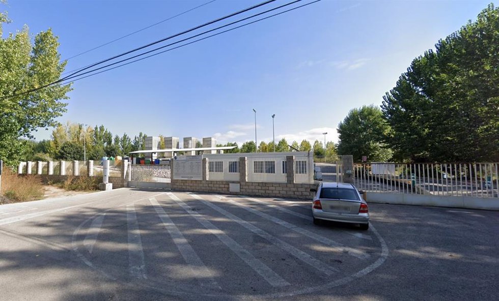 Archivo - Imagen del Punto Limpio de Guadalajara en Google Street View.
