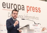 Aragonès dice que la contribución de Cataluña al fondo interterritorial será temporal