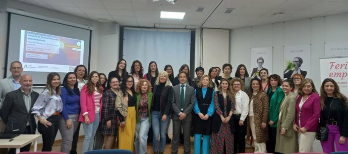 Imagen de la jornada de networking para emprendedoras en Huelva.
