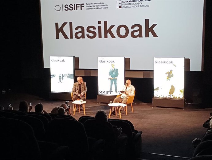 Presentación del ciclo Klasikoak del Festival de San Sebastián y Filmoteca Vasca