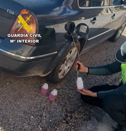 Denunciado un conductor en Burgos por uso fraudulento de gasóleo bonificado tipo B.