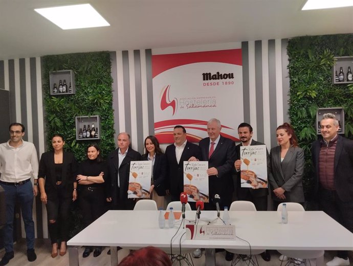 Presentación de la ruta y del concurso de torrijas en Salamanca