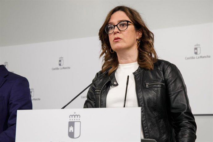 La consejera portavoz del Gobierno de C-LM, Esther Padilla.