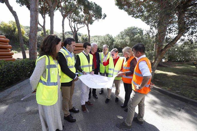 Marbella anuncia que las obras del saneamiento de Hacienda Las Chapas acabarán antes de que finalice el año