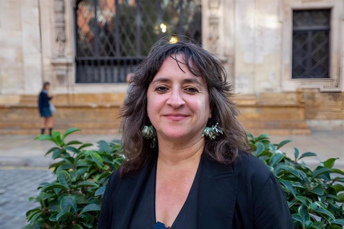 La regidora de MÉS per Palma, Kika Coll, pide al Ayuntamiento de Palma mejoras para el barrio de Sant Jordi.