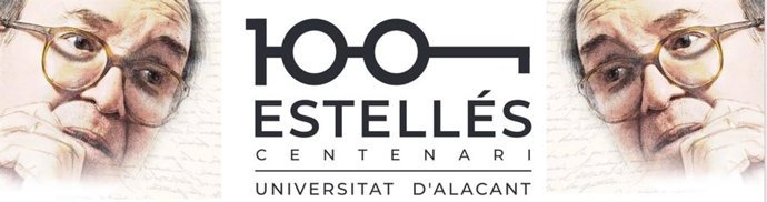 Cartel de la conmemoración del centenario de Vicent Andrés Estellés