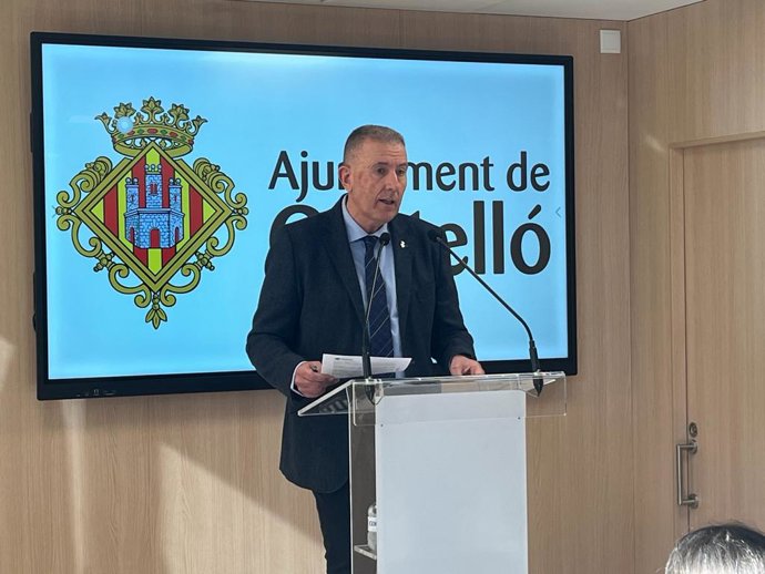 Archivo - Vicent Sales, portavoz del equipo de Gobierno