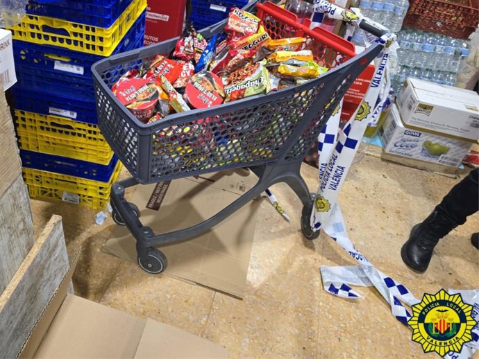 Decomís de productes de Policia Local de València