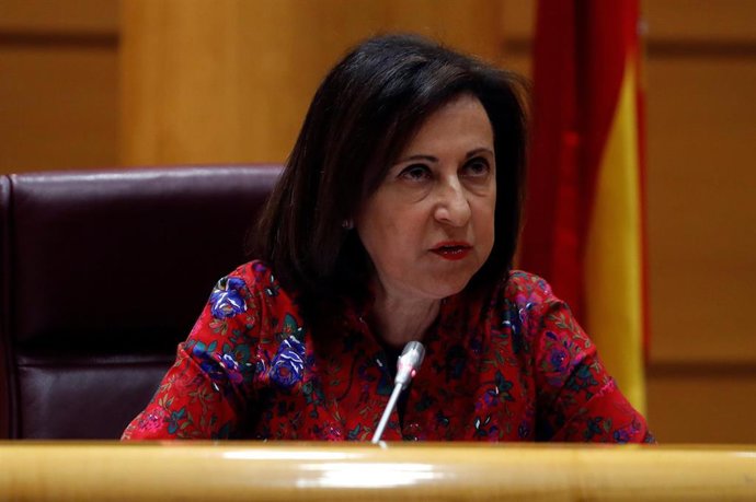 Archivo - La ministra de Defensa, Margarita Robles, comparece ante una comisión del Senado, en Madrid (España), a 22 de mayo de 20202.