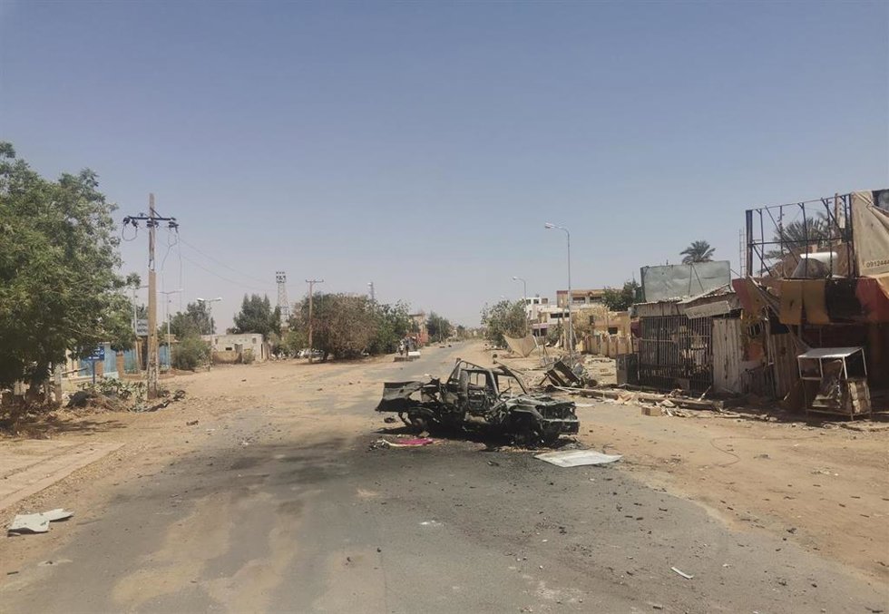 Mercado de Omdurman, en Sudán, en medio del conflicto abierto entre el Ejército y las RSF