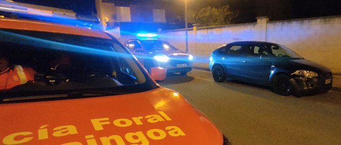 Imagen de la actuación policial.