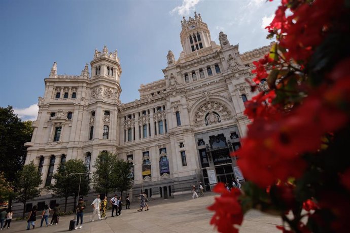 Archivo - Fachada de la sede del Ayuntamiento en Cibeles