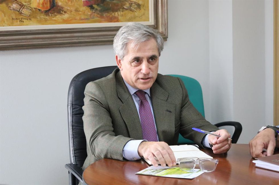 El consejero de Gestión Forestal y Mundo Rural, Ignacio Higuero.