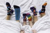 Foto: Los calcetines desparejados y su significado para niños y personas con síndrome de Down