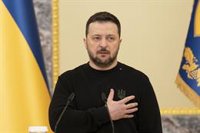 Zelenski reclama "voluntad política" a sus aliados occidentales tras los ataques sobre Kiev