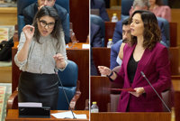 Ayuso defiende que "no se puede intimidar al entorno de los políticos" ni a "una persona en su propiedad privada"