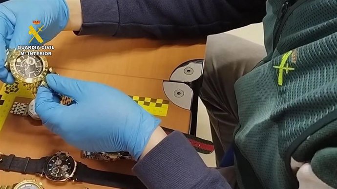 Relojes de alta gama intervenidos en los registros