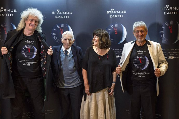 STARMUS VII Launch Event in London - Sir Brian May, Sir Martin Rees, Mary Kaldor, Garik Israelian