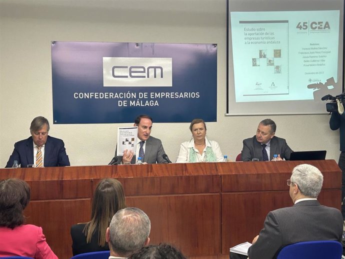 'Estudio Sobre La Aportación De Las Empresas Turísticas A La Economía Andaluza', Presentado Por La Confederación De Empresarios De Andalucía (CEA).