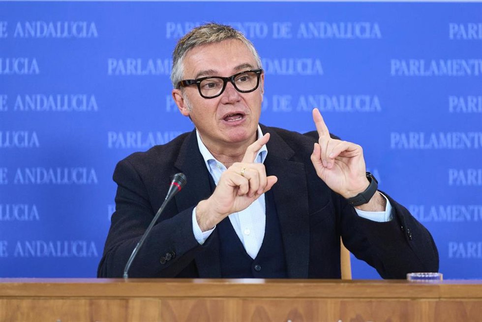 Archivo - El portavoz del Grupo Parlamentario Vox en Andalucía, Manuel Gavira, en una imagen de archivo. 